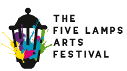 The Five Lamps Arts Festival Logo