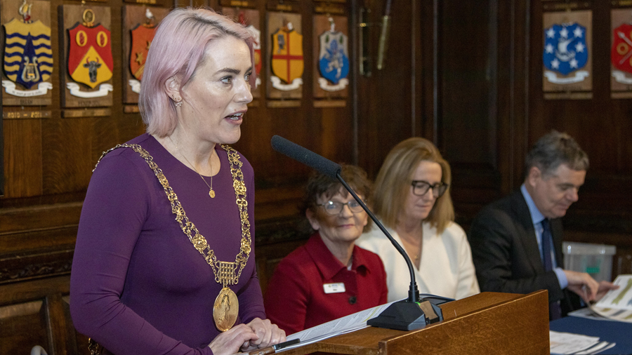 Dublin’s Lord Mayor, Emma Blain