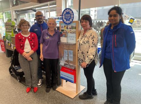 Little Treasures team in Tesco 